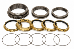 Synchrotech 97-98 CR-V AWD 1-5 Carbon Synchro Sleeve Set